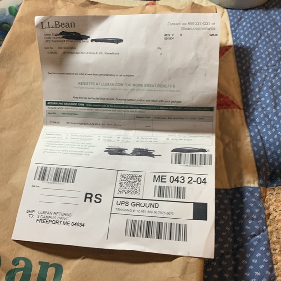 New in Packaging: L.L. Bean Shirt Men Reg XXL - Picture 7 of 10